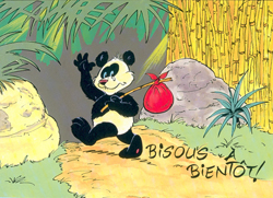 panda couleur